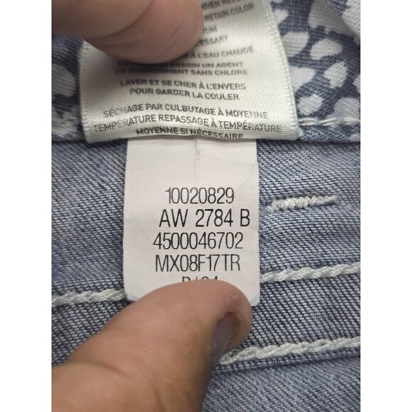 Ariat REAL Denim Shorts Womens 26R Blue Distressed Cut Off Frayed Western - Picture 9 of 10